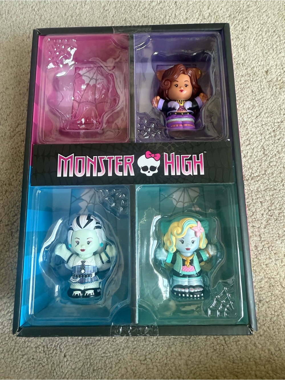 Fisher-Price Little People Monster Friends Playset - opened, missing Draculaura